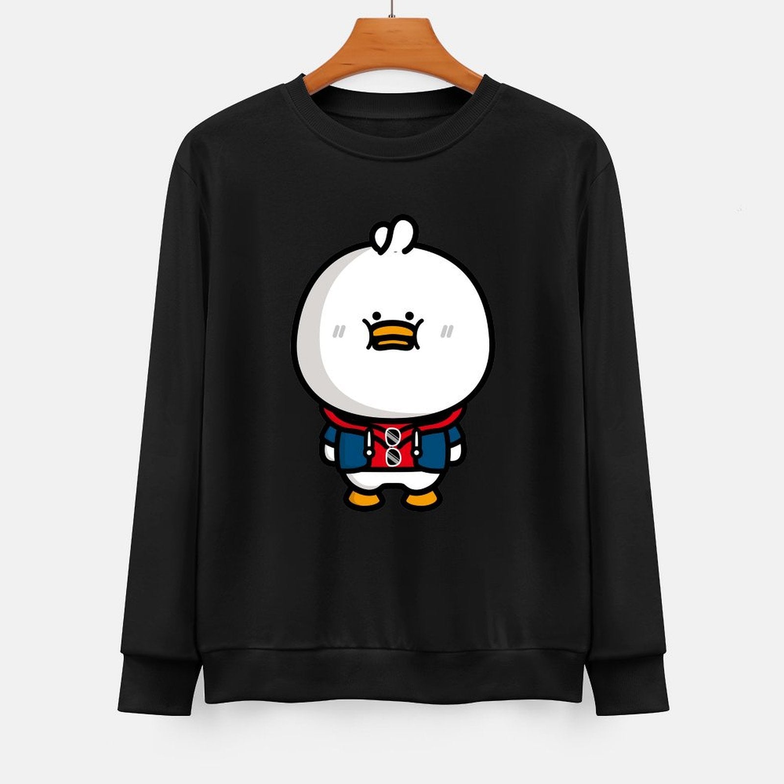 Front Patterned Long Sleeve TopSeamless Edition